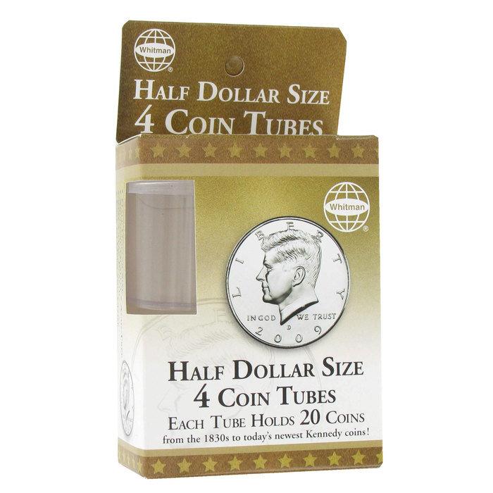 HalfDollar Size Coin Tubes Hobby Lobby 367433